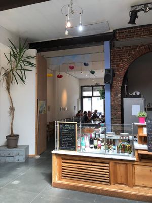 Cozy place in Brussels with good brunch and nice staff! at The Judgy Vegan in Brussels