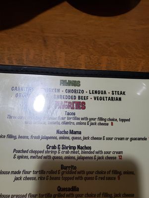 Any fish can be made Vegetarian possibly vegan at Taco Mama - Malvern Ave in Hot Springs