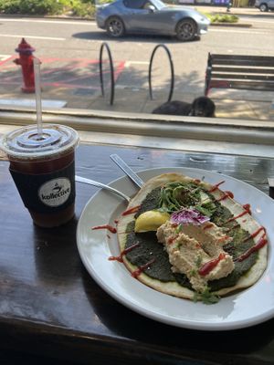 Blissful Balance Vegan Style Breakfast  at Kollective Coffee & Tea in Hot Springs