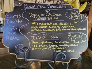 Soup and Specials at Kollective Coffee & Tea in Hot Springs