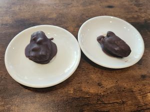 Vegan snickers at Kollective Coffee & Tea in Hot Springs