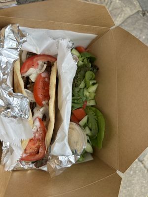 Vegan Gyros  at Kollective Coffee & Tea in Hot Springs