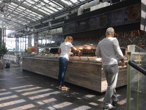 Buffet at Vegg-Go in Vienna