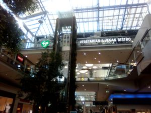 On the second floor. at Vegg-Go in Vienna