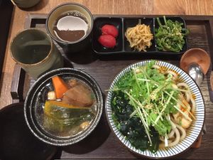 Spicy brother udon set menu  at Hoshina 穗科 - Zhongshan District in Taipei