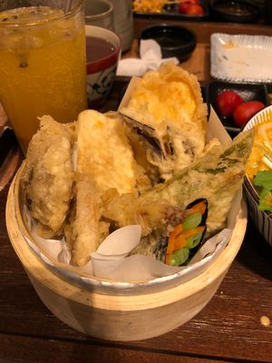 Tempura  at Hoshina 穗科 - Zhongshan District in Taipei