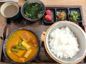 Curry set at Hoshina 穗科 - Zhongshan District in Taipei