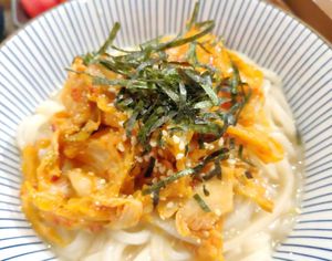 Kimchi cold noodle  at Hoshina 穗科 - Zhongshan District in Taipei