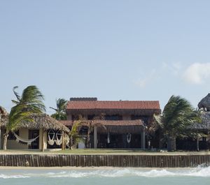 Coco-Knots view from the sea at Coco-Knots Kite Lodge in Itarema
