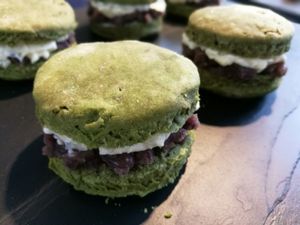 Hai Dozo original Matcha scones! at Hai Dozo! in East London