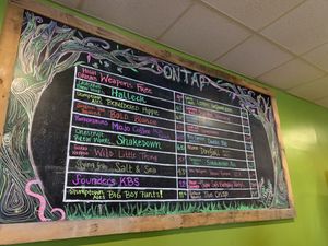 On tap  at Black Bear Burritos - Evansdale in Morgantown