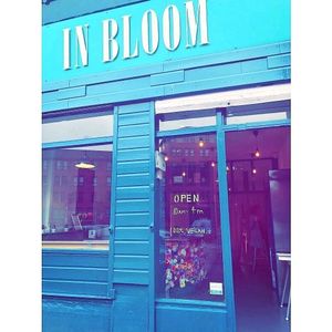 outside at In Bloom in Glasgow