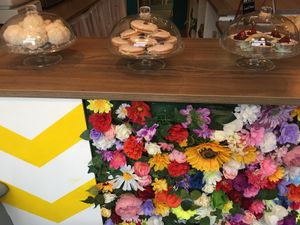 Delicious cake selection at In Bloom in Glasgow