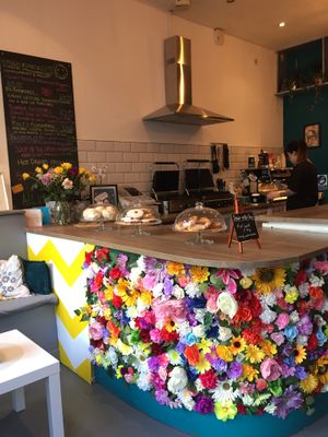 Beautiful decor at In Bloom in Glasgow