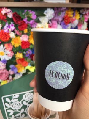 Coffee  at In Bloom in Glasgow