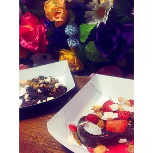 Loaded vegan style magnums  at In Bloom in Glasgow