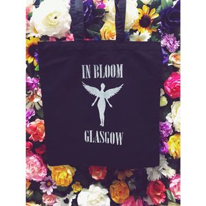 Tote bags at In Bloom in Glasgow