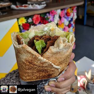 Doner kristbab at In Bloom in Glasgow