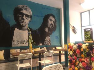 Seating area at In Bloom in Glasgow