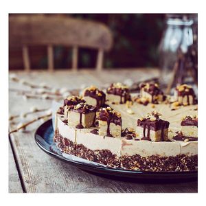 Snickers cheesecake at In Bloom in Glasgow