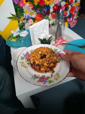 Crunchie donut! at In Bloom in Glasgow