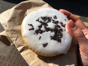 The best empire biscuits! at In Bloom in Glasgow