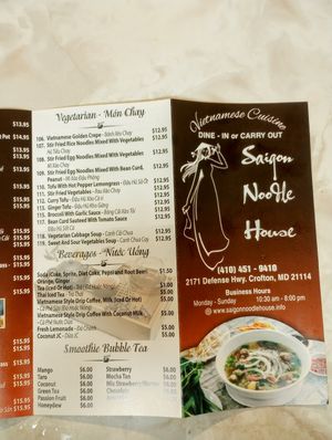  at Saigon Noodle House in Crofton