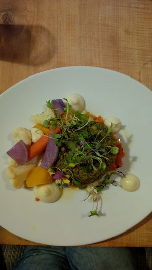 Vegan meal of the day at Altérez-vous in Louvain-la-neuve