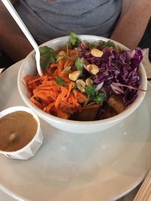 Thai bowl at Harriet & Oak in Rapid City