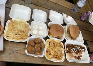 Big portions! at Zad's in Manchester