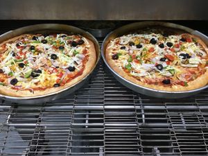 Veggie Supreme X 2  at Zad's in Manchester