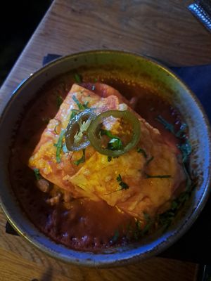 Enchilada at eS Bar in Keswick