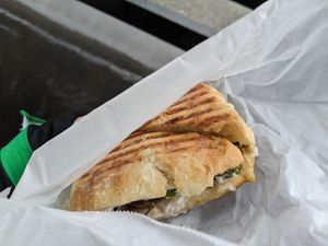 Panini of the day at Whole Glow Cafe in Cumberland