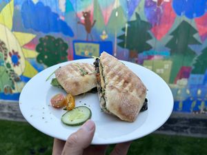   at Whole Glow Cafe in Cumberland