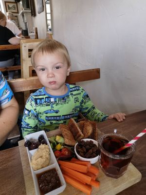 Kids mezze at Gillam's Tea Room in Ulverston