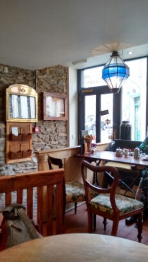 great cafe at Gillam's Tea Room in Ulverston