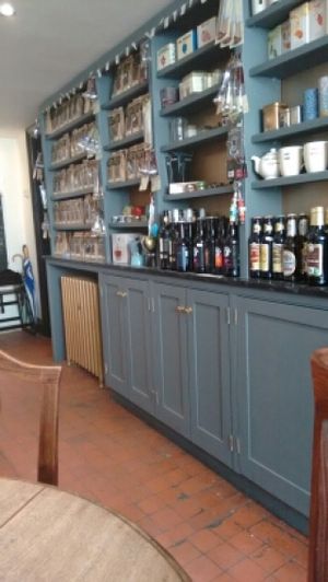 lots of organic at Gillam's Tea Room in Ulverston