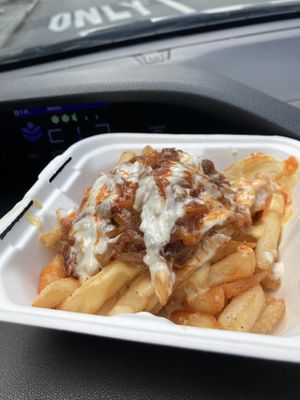 Fries!  at Marty's V Burger in New York City