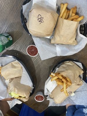   at Marty's V Burger in New York City