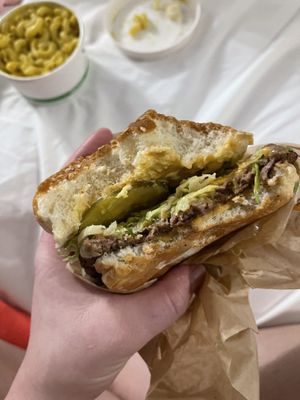   at Marty's V Burger in New York City