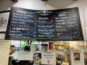 Mo' Menu May 2023  at Marty's V Burger in New York City