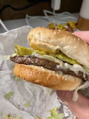   at Marty's V Burger in New York City