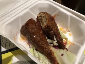 Thai sweet chili wingz   at Marty's V Burger in New York City