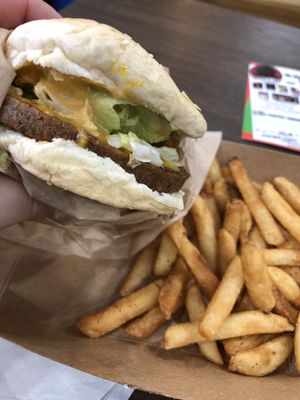 The original at Marty's V Burger in New York City