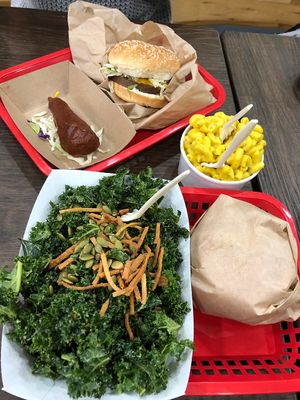 yummy at Marty's V Burger in New York City