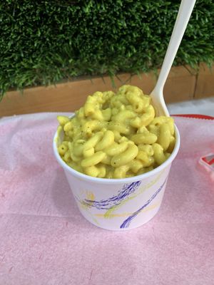 Large Mac and cheese at Marty's V Burger in New York City