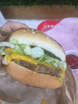 Original World Famous  at Marty's V Burger in New York City