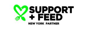 We are partnering with Support and Feed to extend our reach to help those who need a meal. at Marty's V Burger in New York City