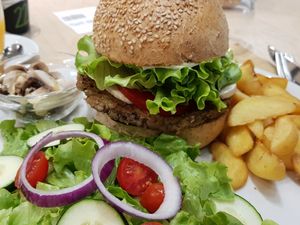 Yummy Burger at Universo Vegano in Verona