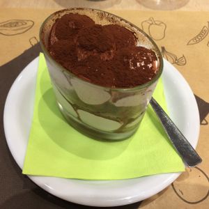 Tiramisù at Universo Vegano in Verona